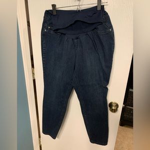 Maternity jeans - indigo blue